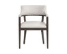 Brylea Dining Armchair - Saloon Light Grey Leather (6544157048934)