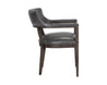 Brylea Dining Armchair - Brentwood Charcoal Leather (6544156950630)